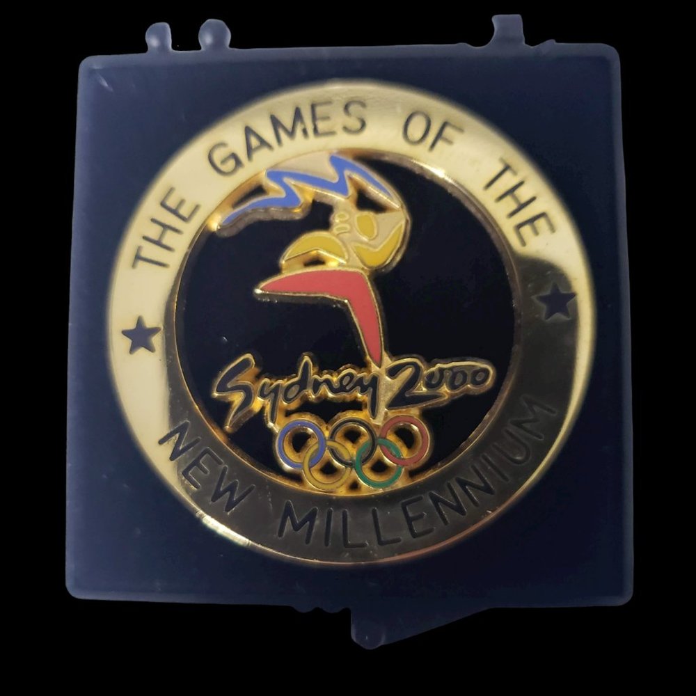 Games of the New Millennium Sydney 2000 Olympics Pin  Limited Edition In Case XL - Picture 3 of 5